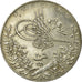 Coin, Egypt, Muhammad V, 20 Qirsh, 1913, Misr, AU(55-58), Silver, KM:310