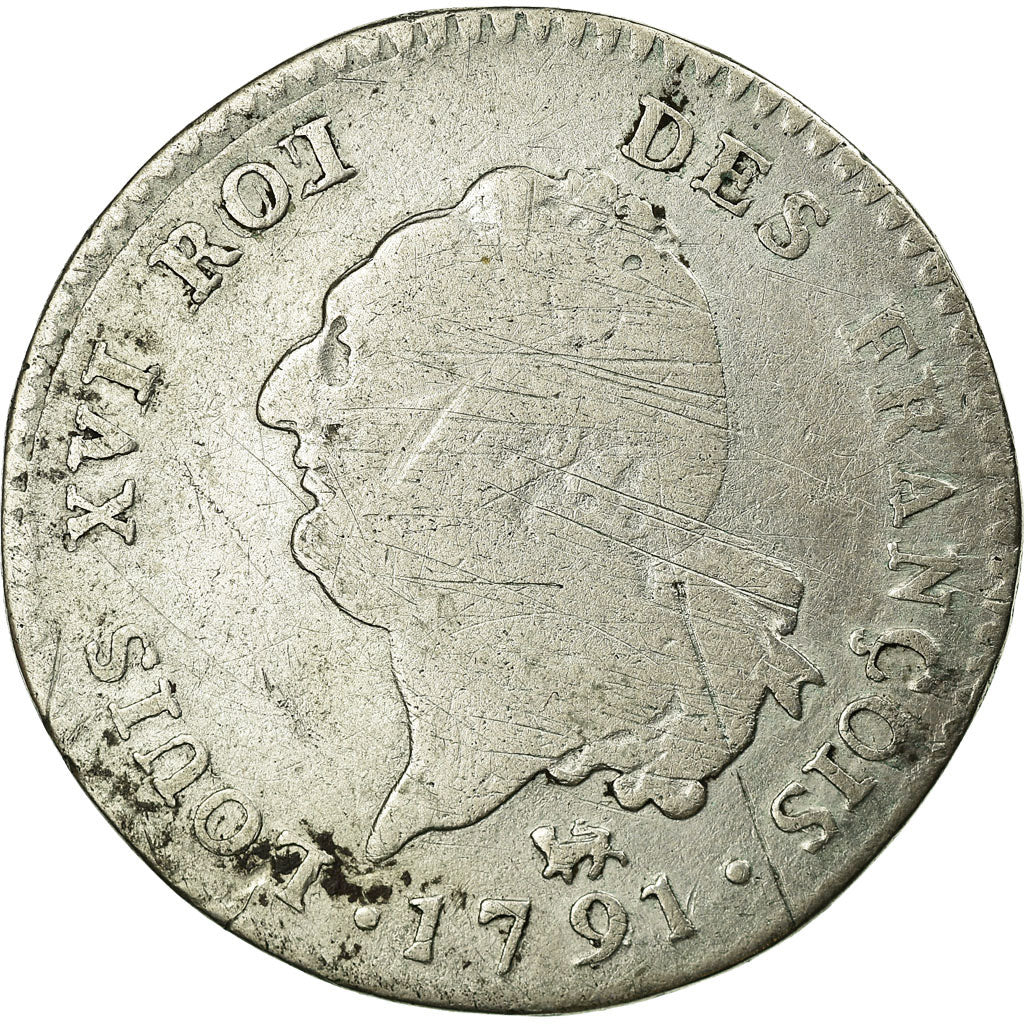 Münze, Frankreich, 30 sols françois, 30 Sols, 1791, Paris, SGE+, Silber