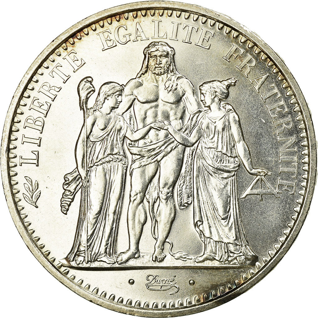 Coin, France, Hercule, 10 Francs, 1973, Paris, MS(63), Silver, KM:932