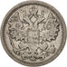 Russia, Nicholas II, 15 Kopeks, 1906, St. Petersburg, MB, Argento, KM:21a.2