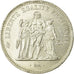 Coin, France, Hercule, 50 Francs, 1974, Avers 20 francs, AU(55-58), Silver
