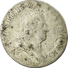 Monnaie, France, Louis XIV, 5 Sols aux insignes, 5 Sols, 1/16 ECU, 1702, Paris