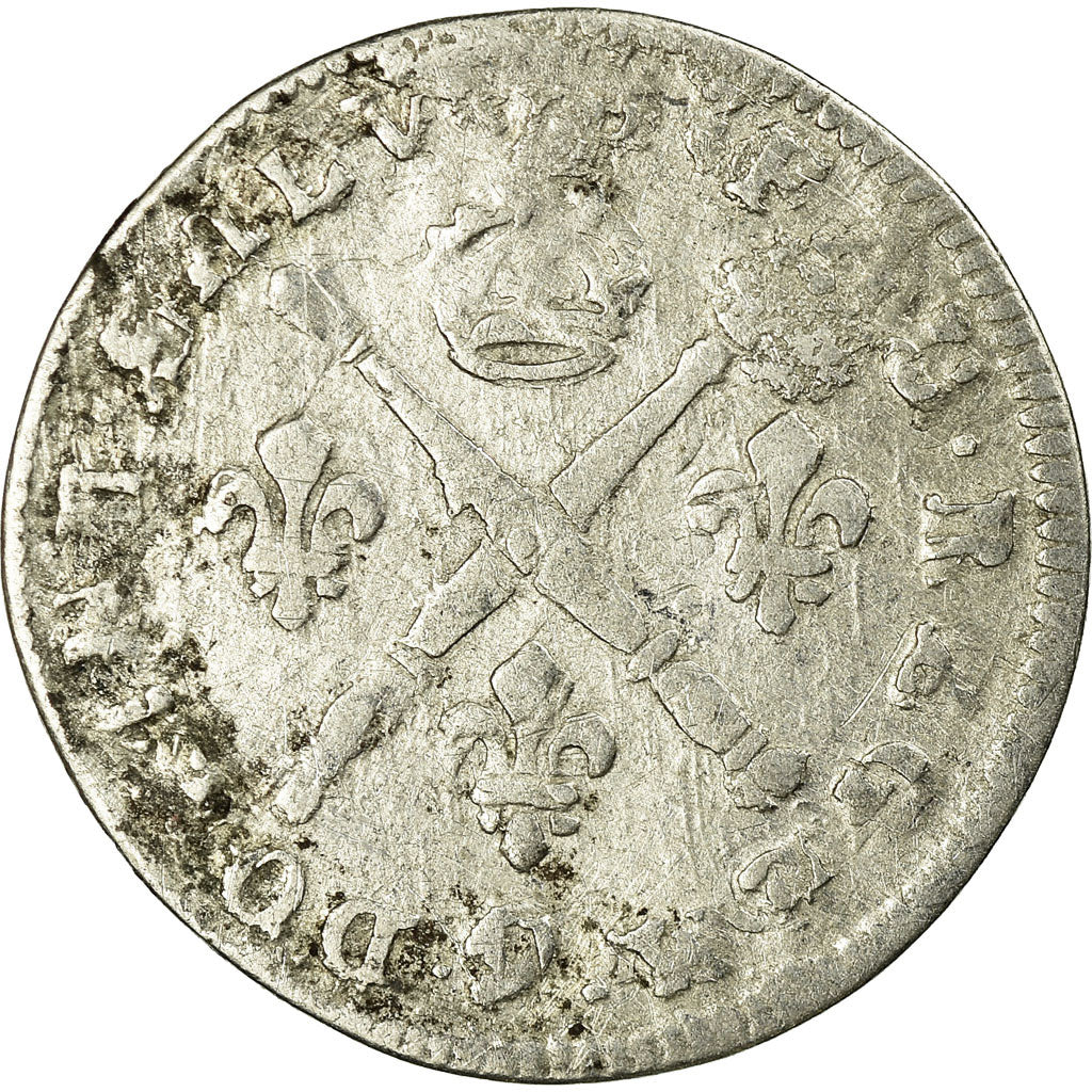 Münze, Frankreich, Louis XIV, 5 Sols aux insignes, 5 Sols, 1702 Rennes