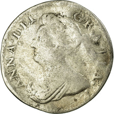 Coin, Great Britain, Anne, 4 Pence, Groat, 1708, F(12-15), Silver, KM:515