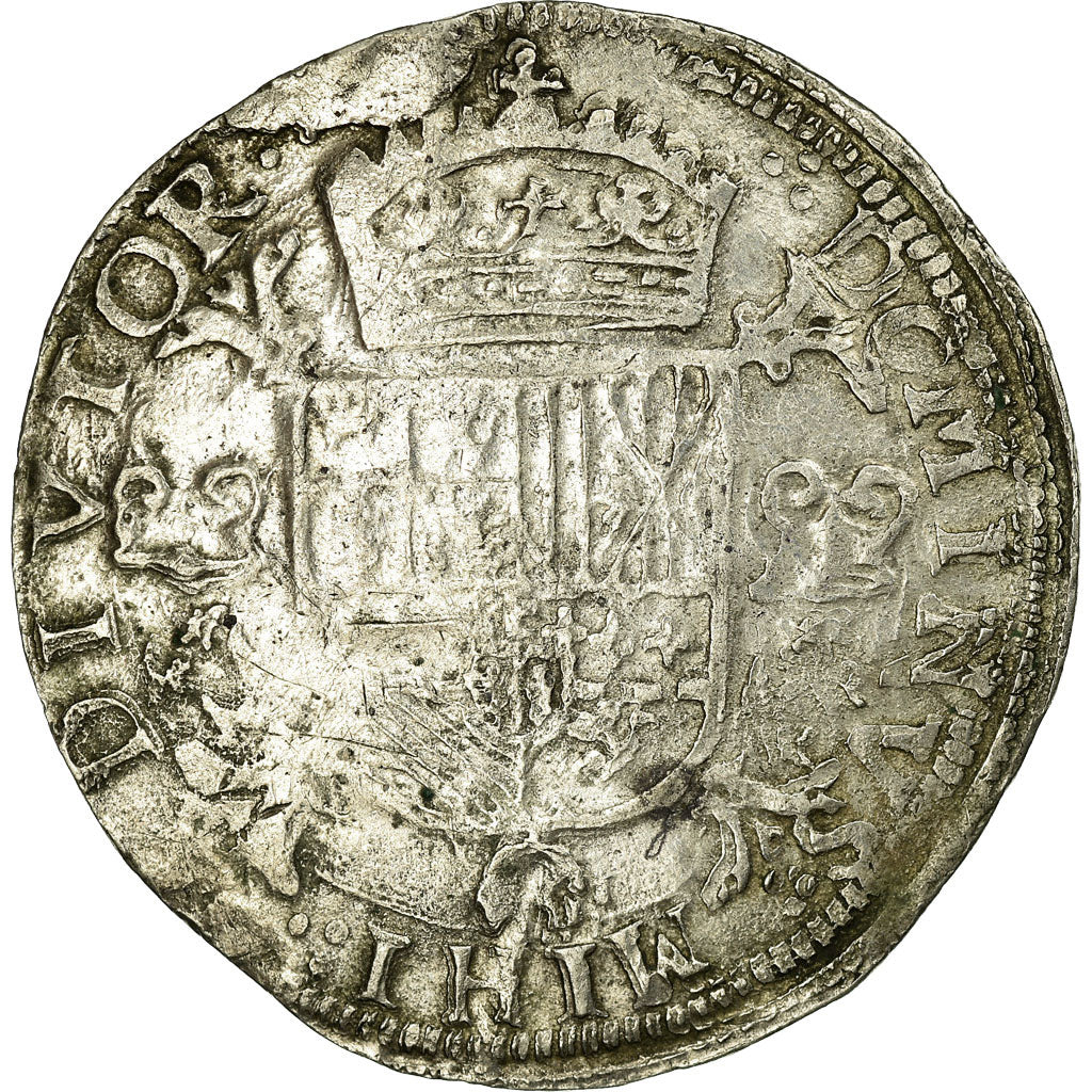 Coin, Spanish Netherlands, Artois, Philippe II, 1/2 Écu, 1/2 Ecu, 1584, Arras