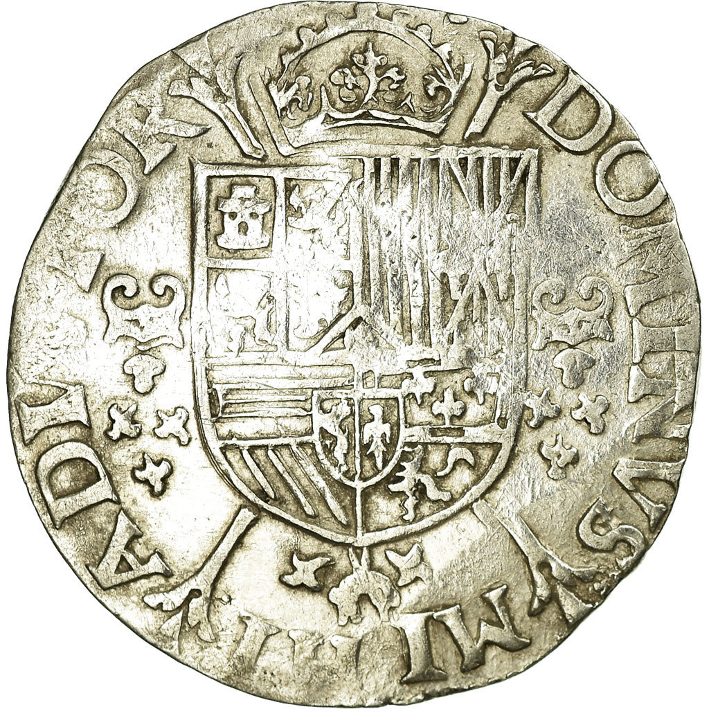 Coin, Spanish Netherlands, TOURNAI, Philippe II, 1/5 Écu, 1/5 Ecu, 1583