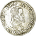 Monnaie, Pays-Bas espagnols, BRABANT, Philippe II, 1/5 Écu, 1571, Anvers, TTB
