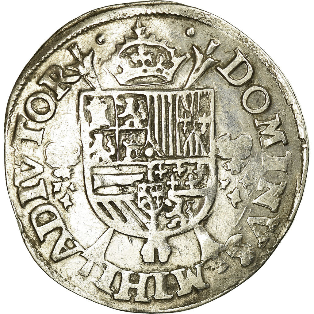 Coin, Spanish Netherlands, BRABANT, Philippe II, 1/5 Écu, 1571, Antwerp