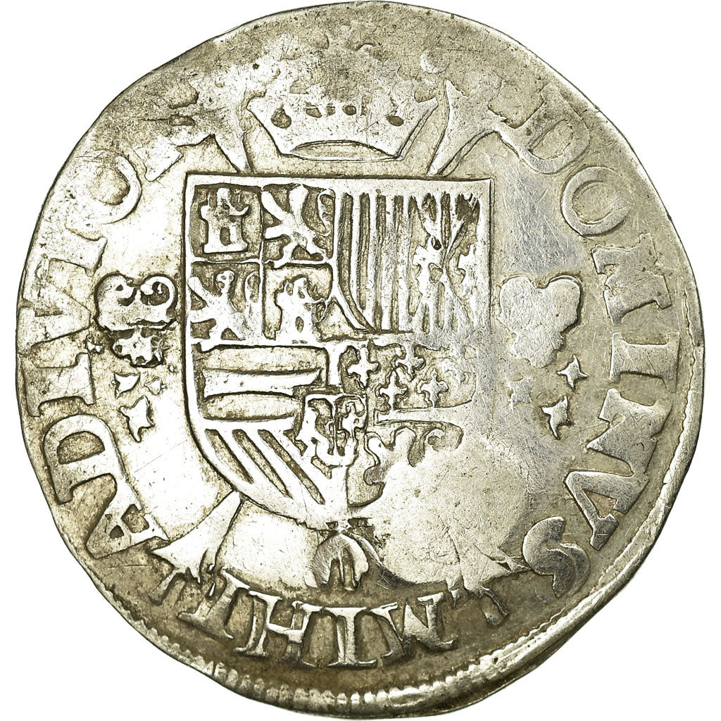 Coin, Spanish Netherlands, BRABANT, Philippe II, 1/5 Écu, 1571, Antwerp
