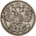 Russia, Nicholas II, 15 Kopeks, 1909, St. Petersburg, Silver, KM:21a.2