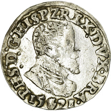 Coin, Spanish Netherlands, BRABANT, Philip II, 1/10 Écu, 1571, Antwerp