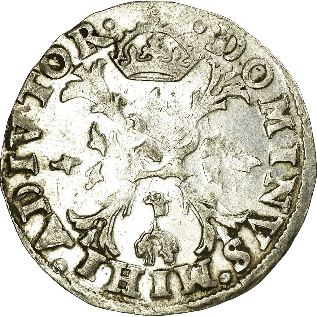 Coin, Spanish Netherlands, BRABANT, Philip II, 1/10 Écu, 1571, Antwerp