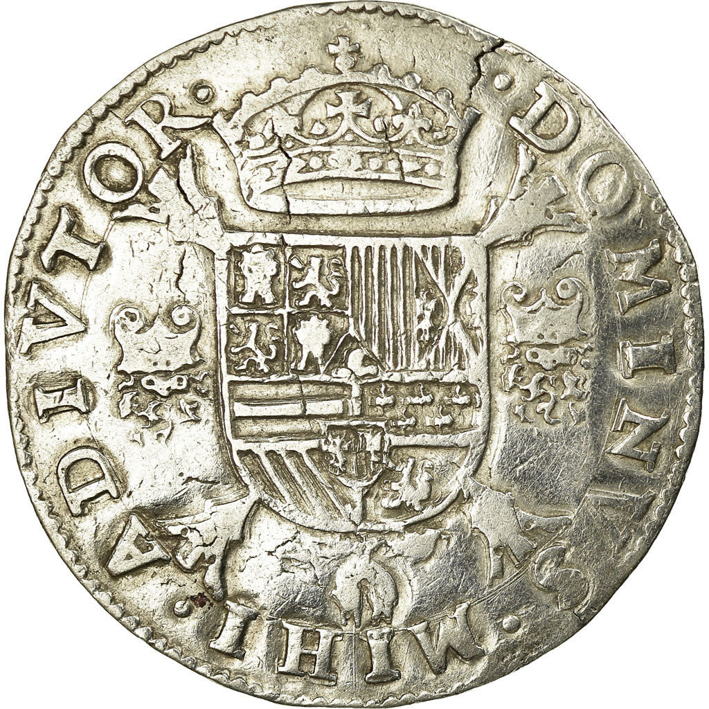 Coin, Spanish Netherlands, BRABANT, Philippe II, Ecu, 1561, Antwerp, EF(40-45)