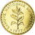 Moeda, Ruanda, 50 Francs, 1977, Paris, ENSAIO, MS(63), Latão, KM:E7
