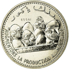 Coin, Comoros, 25 Francs, 1982, Paris, ESSAI, MS(65-70), Nickel, KM:E8