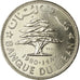 Coin, Lebanon, 50 Piastres, 1980, Paris, ESSAI, MS(65-70), Nickel, KM:E14