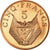 Moeda, Ruanda, 5 Francs, 1977, Paris, ENSAIO, MS(63), Bronze, KM:E5