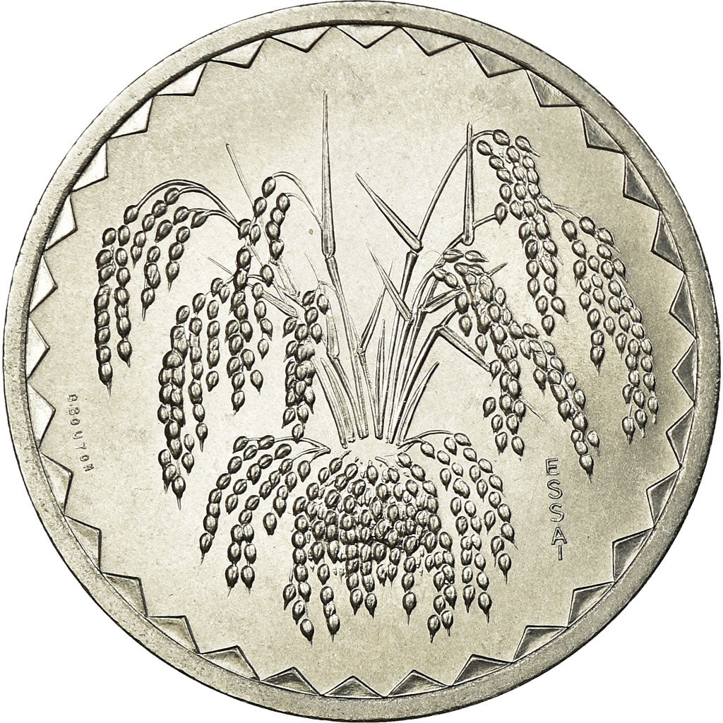 Coin, Mali, 10 Francs, 1976, Paris, ESSAI, MS(63), Aluminum, KM:E3