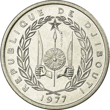Coin, Djibouti, Franc, 1977, ESSAI, MS(63), Aluminium, KM:E1