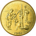 Coin, West African States, 10 Francs, 1981, Paris, ESSAI, MS(63), Brass, KM:E12