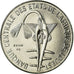 Coin, West African States, Franc, 1976, Paris, ESSAI, MS(63), Steel, KM:E8