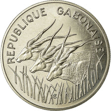 Coin, Gabon, 100 Francs, 1975, Paris, ESSAI, MS(63), Nickel, KM:E6
