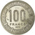 Moneta, Kamerun, 100 Francs, 1975, Paris, PRÓBA, MS(63), Nikiel, KM:E16