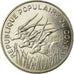 Coin, Congo Republic, 100 Francs, 1975, Paris, MS(63), Nickel, KM:E3
