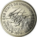 Coin, Central African States, 50 Francs, 1976, Paris, ESSAI, MS(65-70), Nickel