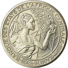Coin, Central African States, 500 Francs, 1976, Paris, ESSAI, MS(63), Nickel
