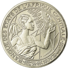 Coin, Central African States, 500 Francs, 1976, Paris, ESSAI, MS(65-70), Nickel