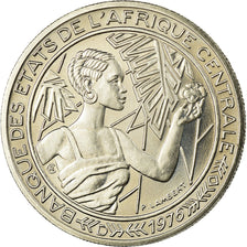 Coin, Central African States, 500 Francs, 1976, Paris, ESSAI, MS(65-70), Nickel