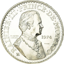 Münze, Monaco, 50 Francs, 1974, Paris, ESSAI, UNZ, Silber, KM:E66