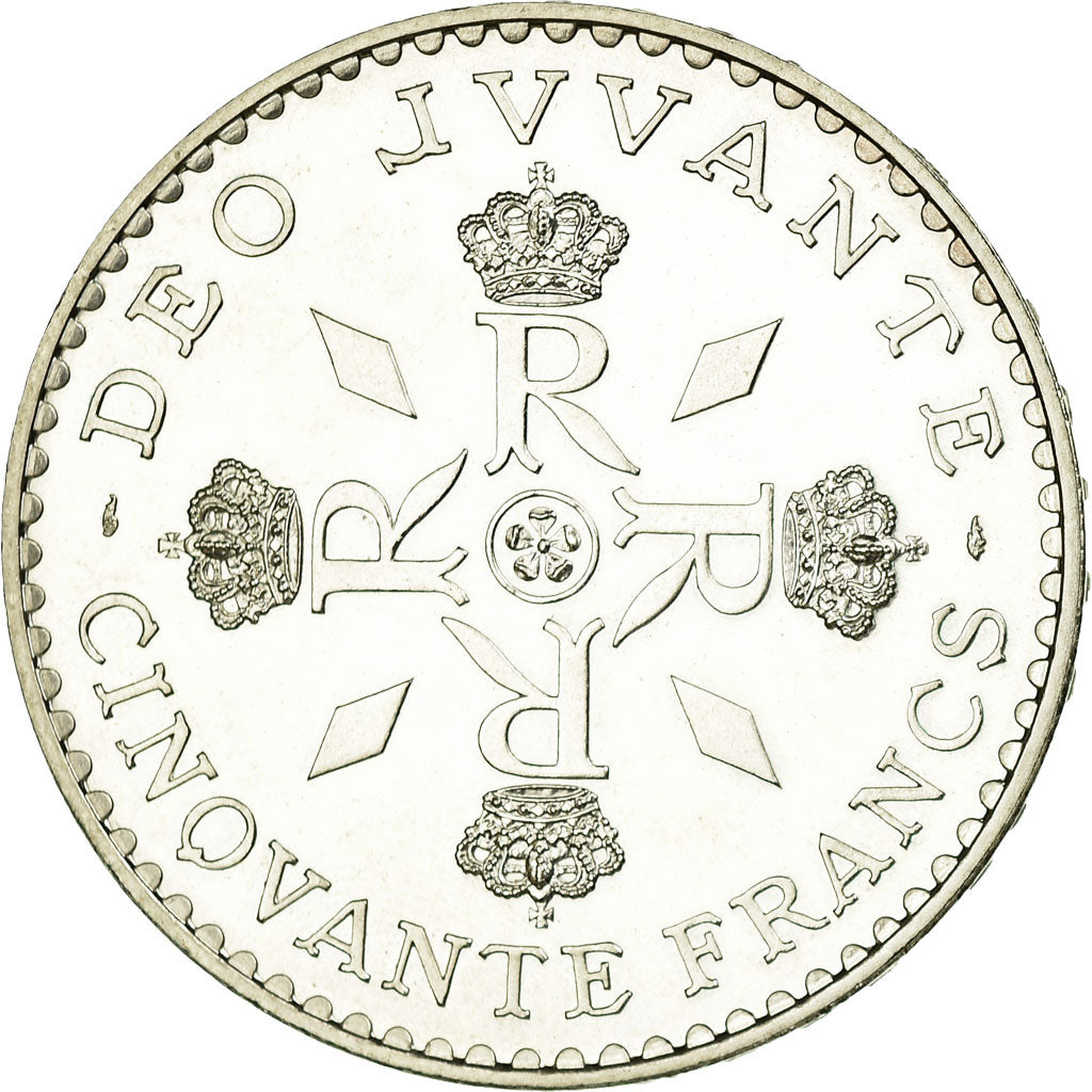Münze, Monaco, 50 Francs, 1974, Paris, ESSAI, UNZ, Silber, KM:E66