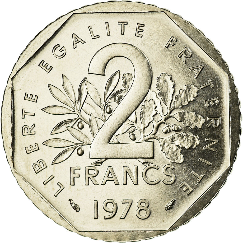 Monnaie, France, Semeuse, 2 Francs, 1978, Paris, ESSAI, SPL+, Nickel