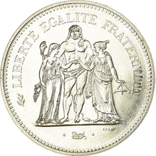 Coin, France, Hercule, 50 Francs, 1974, ESSAI, MS(63), Silver, KM:E117