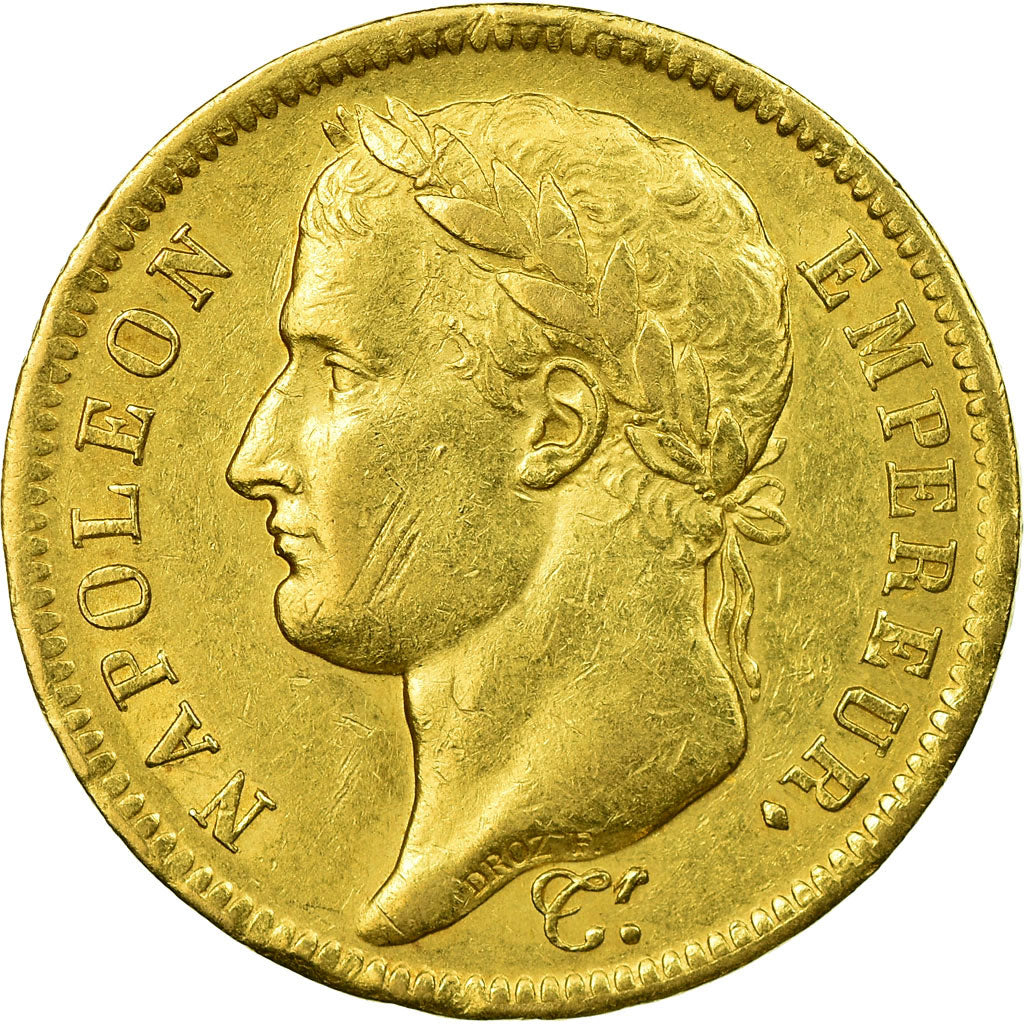 Moneta, Francja, Napoléon I, 40 Francs, 1812, Paris, EF(40-45), Złoto