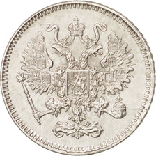 Moneta, Russia, Alexander II, 10 Kopeks, 1861, St. Petersburg, SPL, Argento