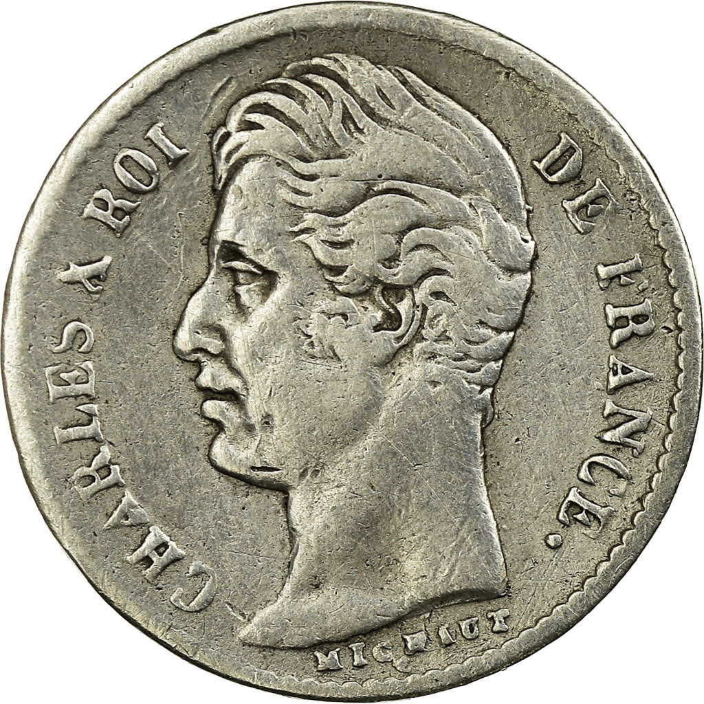 Münze, Frankreich, Charles X, 1/4 Franc, 1826, Lille, S, Silber, KM:722.12