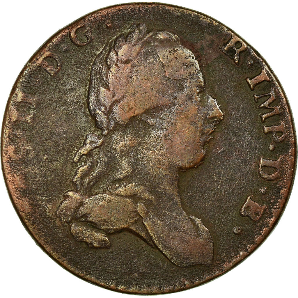 Coin, AUSTRIAN NETHERLANDS, Joseph II, 2 Liards, 2 Oorden, 1782, Brussels