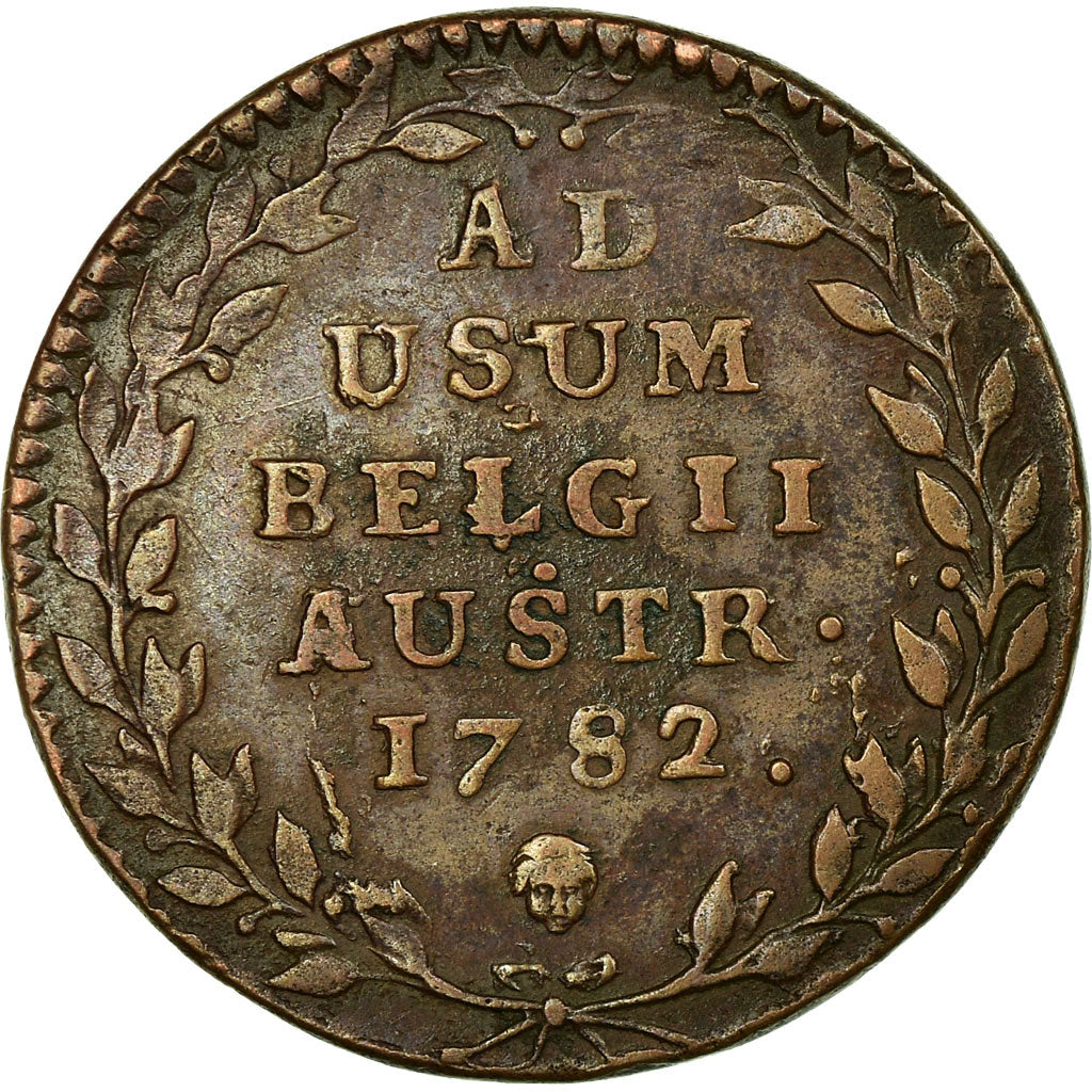 Coin, AUSTRIAN NETHERLANDS, Joseph II, 2 Liards, 2 Oorden, 1782, Brussels