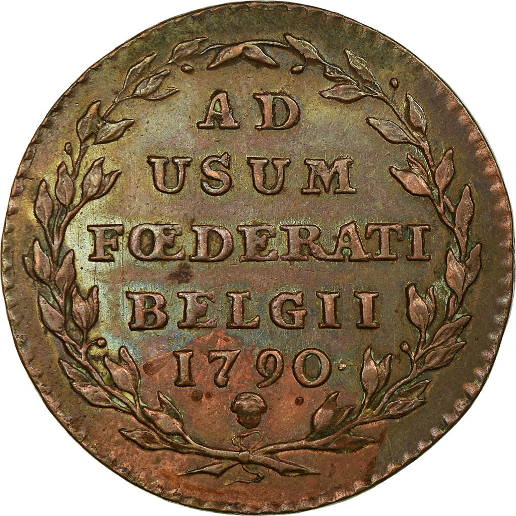 Coin, AUSTRIAN NETHERLANDS, 2 Liards, 2 Oorden, 1790, Brussels, AU(50-53)