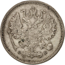 Russia, Nicholas II, 10 Kopeks, 1899, St. Petersburg, Silver, KM:20a.2