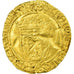 Monnaie, France, Charles VIII, Écu d'or au soleil, Toulouse, Double frappe