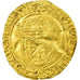 Monnaie, France, Charles VIII, Écu d'or au soleil, Toulouse, Double frappe