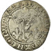Coin, France, Charles VII, Blanc au K, La Rochelle, VF(30-35), Billon