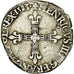 Moneta, Francja, Henri III, 1/4 Ecu, 1583, Nantes, Croix de Face, VF(20-25)