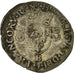 Moeda, França, Henri II, Douzain aux croissants, 1552, Rouen, VF(30-35)