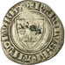 Monnaie, France, Charles VI, Blanc Guénar, Atelier incertain, TB+, Billon