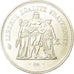 Coin, France, Hercule, 50 Francs, 1980, Paris, MS(60-62), Silver, KM:941.1